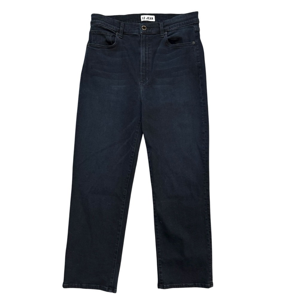 Le Jean‎ Los Angeles Sabine Ankle Straight Jeans women's size 31 dark wash